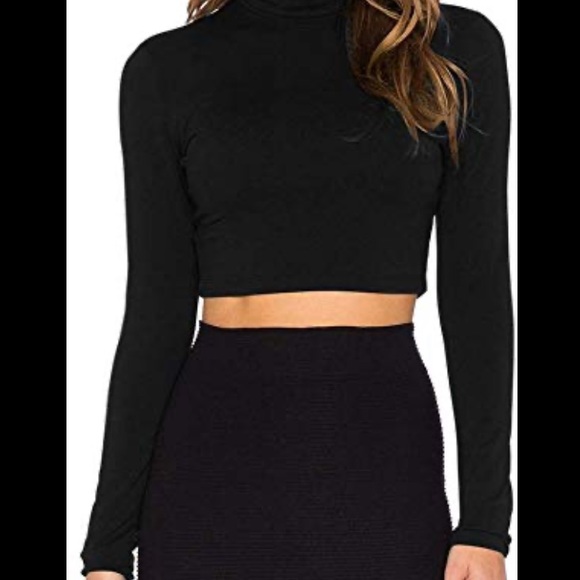 INC cropped black sweater - Picture 8 of 8